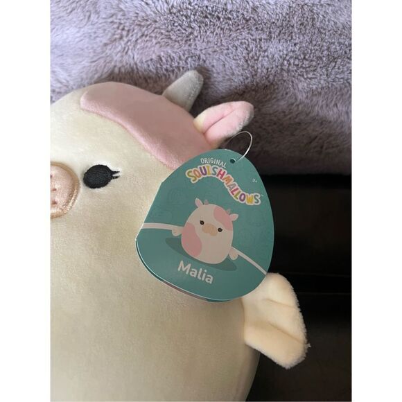 Squishmallows Malia the Sea Cow Plushie 8” - Picture 5 of 6